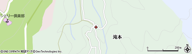愛媛県松山市滝本219周辺の地図
