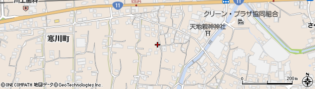 愛媛県四国中央市寒川町2831周辺の地図