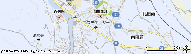 東邦敷物貿易株式会社　小松島工場周辺の地図