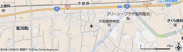 愛媛県四国中央市寒川町2794周辺の地図