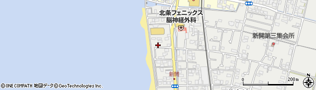 愛媛県松山市北条辻1309周辺の地図