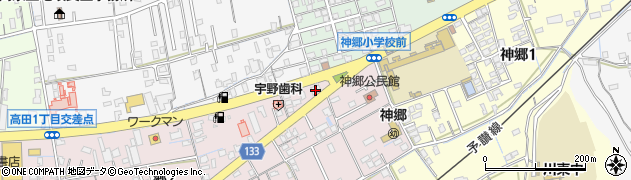東予信用金庫川東支店周辺の地図