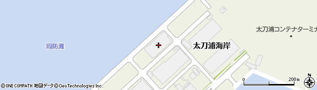 福岡県北九州市門司区太刀浦海岸23周辺の地図