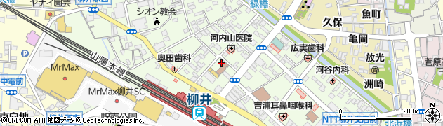 柳井ビジネスホテル周辺の地図