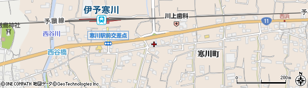 愛媛県四国中央市寒川町3889周辺の地図