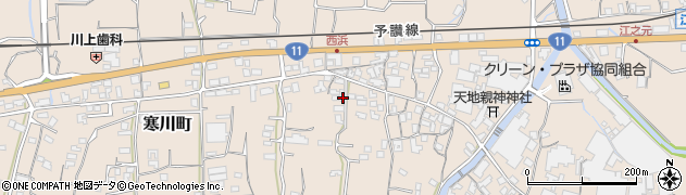 愛媛県四国中央市寒川町2907周辺の地図