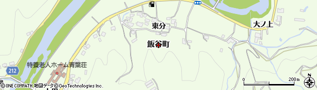 徳島県徳島市飯谷町周辺の地図