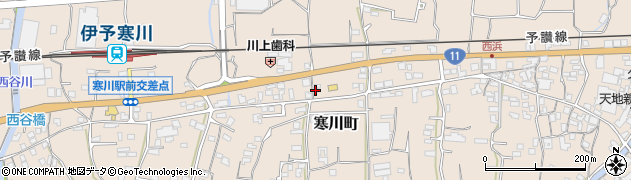 愛媛県四国中央市寒川町3777周辺の地図