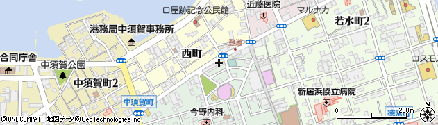 株式会社新田時計店　本店周辺の地図