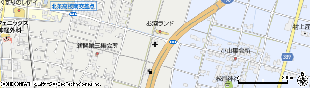 愛媛県松山市北条辻670周辺の地図