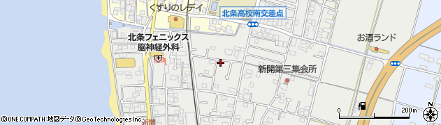 愛媛県松山市北条辻786周辺の地図