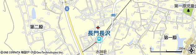 山口県宇部市東須恵長沢3406周辺の地図