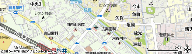 柳井グランドホテル周辺の地図