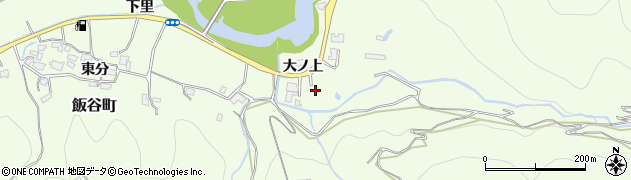 徳島県徳島市飯谷町大ノ上11周辺の地図