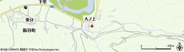 徳島県徳島市飯谷町大ノ上12周辺の地図