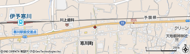 愛媛県四国中央市寒川町3750周辺の地図