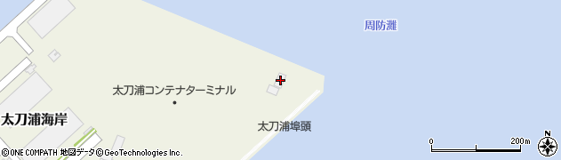 福岡県北九州市門司区太刀浦海岸29周辺の地図