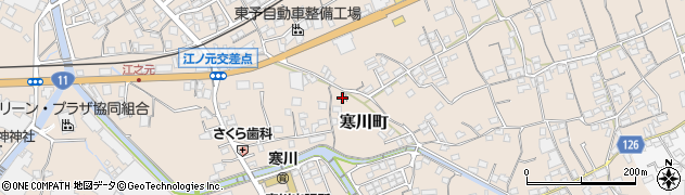 愛媛県四国中央市寒川町1269周辺の地図