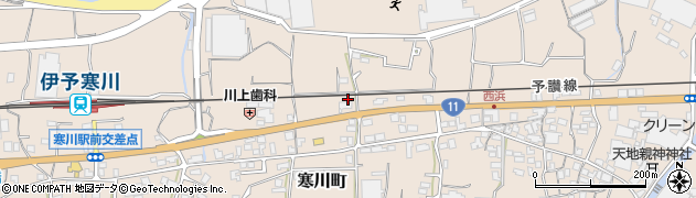 愛媛県四国中央市寒川町3748周辺の地図