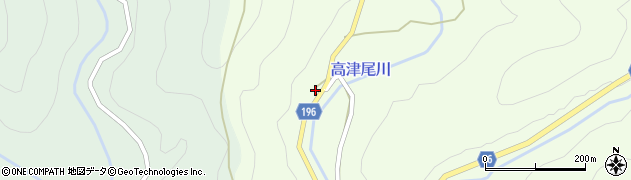 和歌山県日高郡日高川町高津尾290周辺の地図