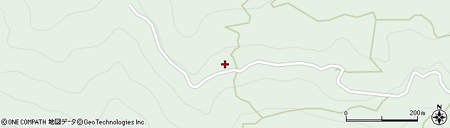 徳島県美馬市穴吹町古宮半平382周辺の地図