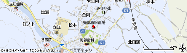 濱醤油醸造場株式会社周辺の地図