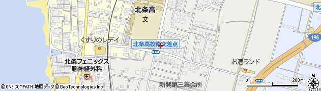 愛媛県松山市北条辻564周辺の地図