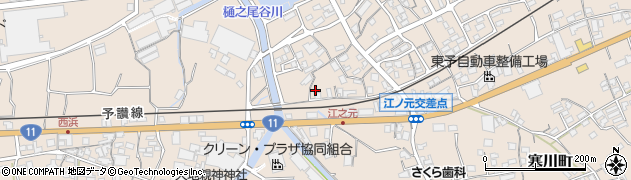 愛媛県四国中央市寒川町1138周辺の地図