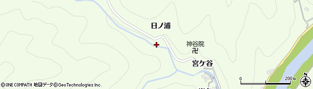 徳島県徳島市飯谷町牛屋谷周辺の地図