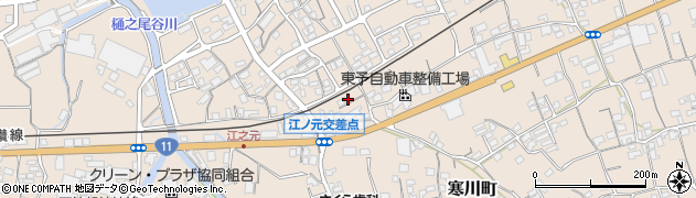 愛媛県四国中央市寒川町993周辺の地図