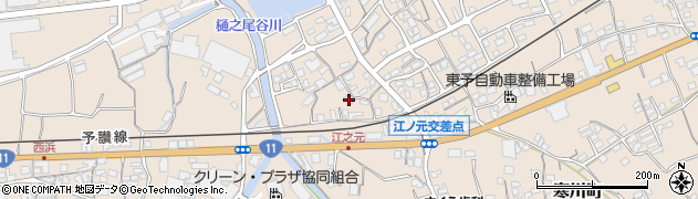 愛媛県四国中央市寒川町1144周辺の地図