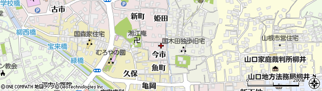 山口県柳井市柳井姫田3106周辺の地図