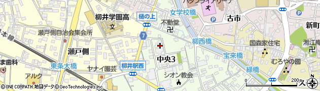 正念寺　寺務所周辺の地図