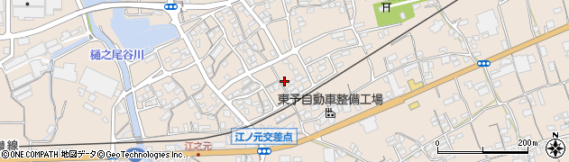 愛媛県四国中央市寒川町974周辺の地図