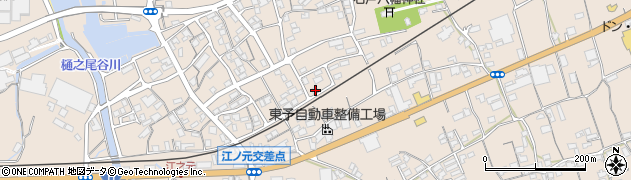 愛媛県四国中央市寒川町895周辺の地図