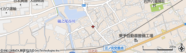 愛媛県四国中央市寒川町1085周辺の地図