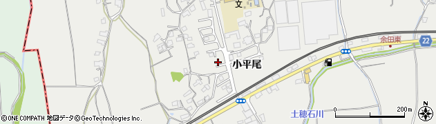 山口県柳井市余田小平尾1361周辺の地図