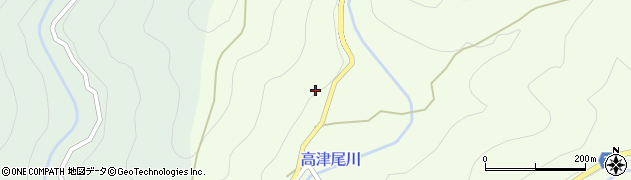和歌山県日高郡日高川町高津尾312周辺の地図