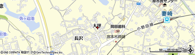 山口県宇部市東須恵（大坪）周辺の地図