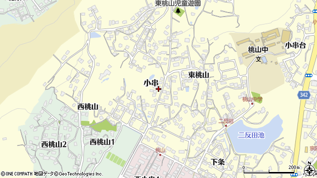 〒755-0067 山口県宇部市小串の地図
