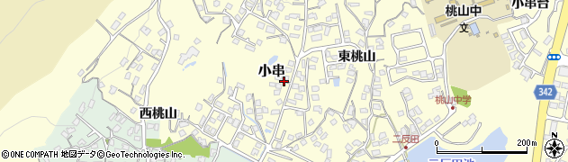 山口県宇部市小串周辺の地図