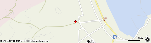 愛媛県松山市小浜74周辺の地図