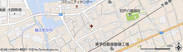 愛媛県四国中央市寒川町956周辺の地図