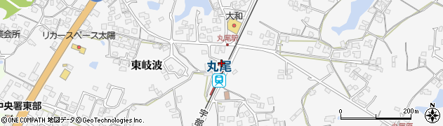 山口県宇部市周辺の地図