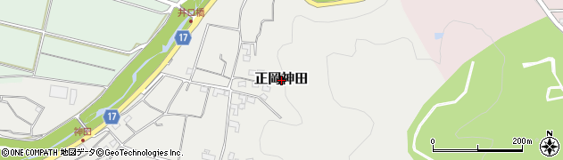 愛媛県松山市正岡神田周辺の地図