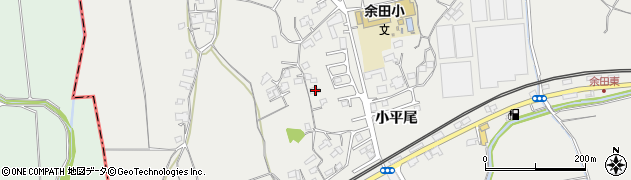 山口県柳井市余田小平尾1351周辺の地図