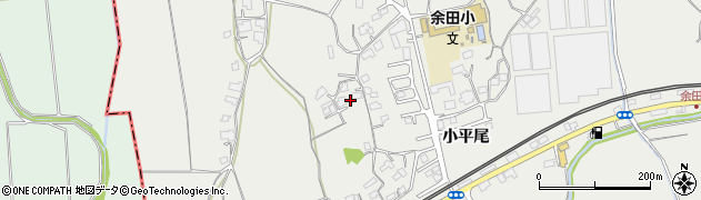 山口県柳井市余田小平尾1320周辺の地図