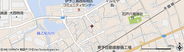 愛媛県四国中央市寒川町951周辺の地図