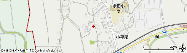 山口県柳井市余田小平尾1321周辺の地図