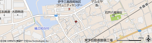 愛媛県四国中央市寒川町944周辺の地図